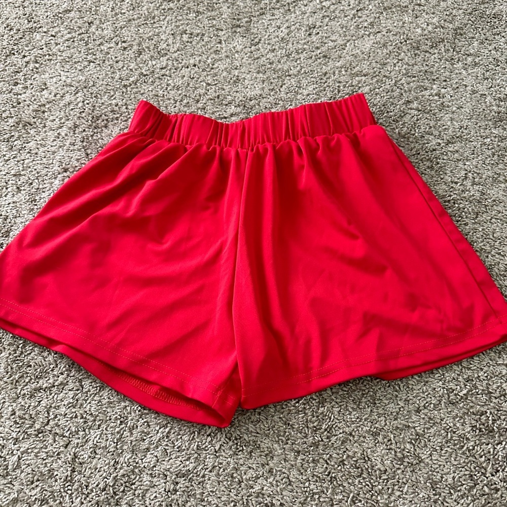 Red Women's Shorts